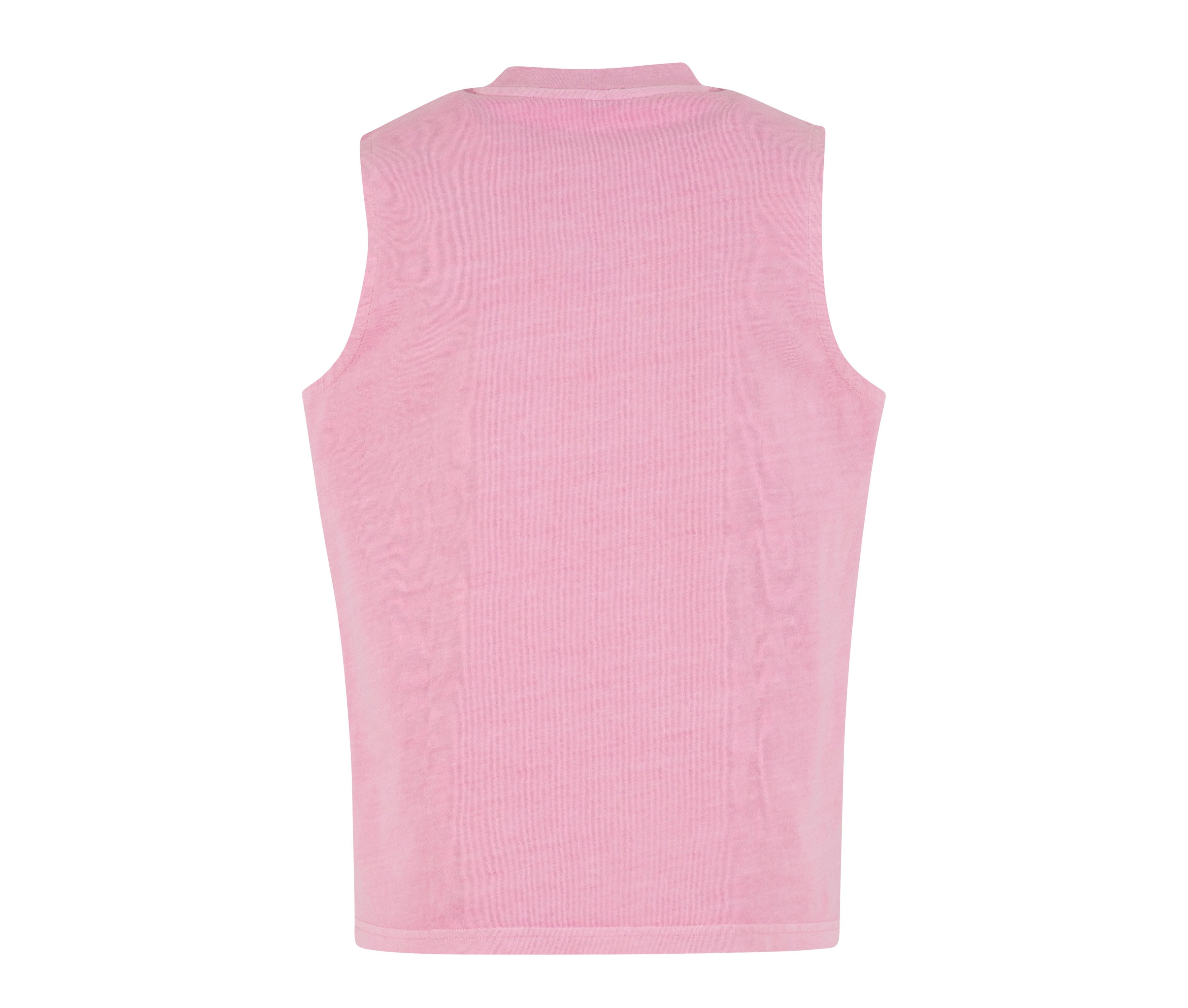 LADIES VINTAGE WASHED SLEEVELESS TEE