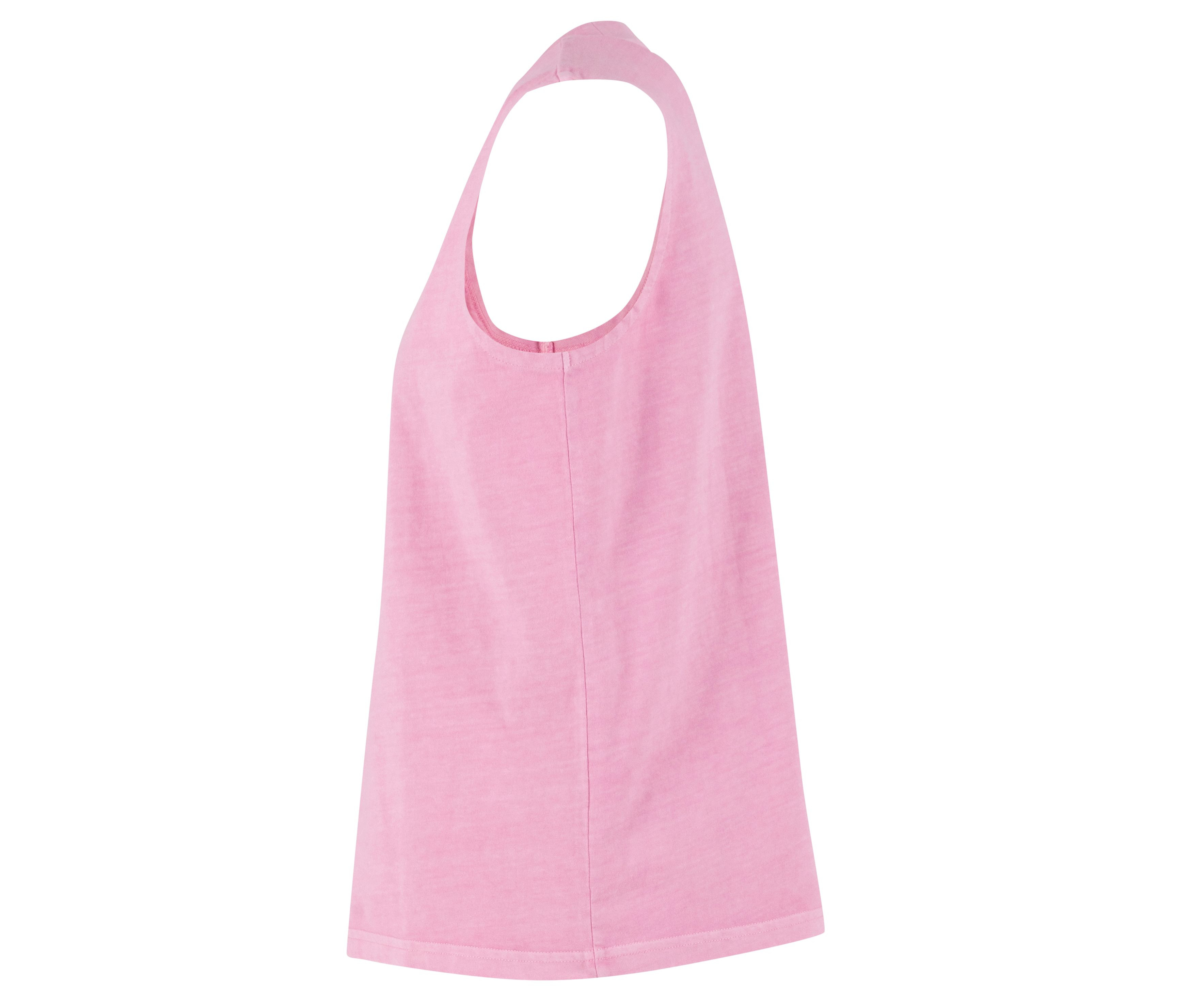 LADIES VINTAGE WASHED SLEEVELESS TEE