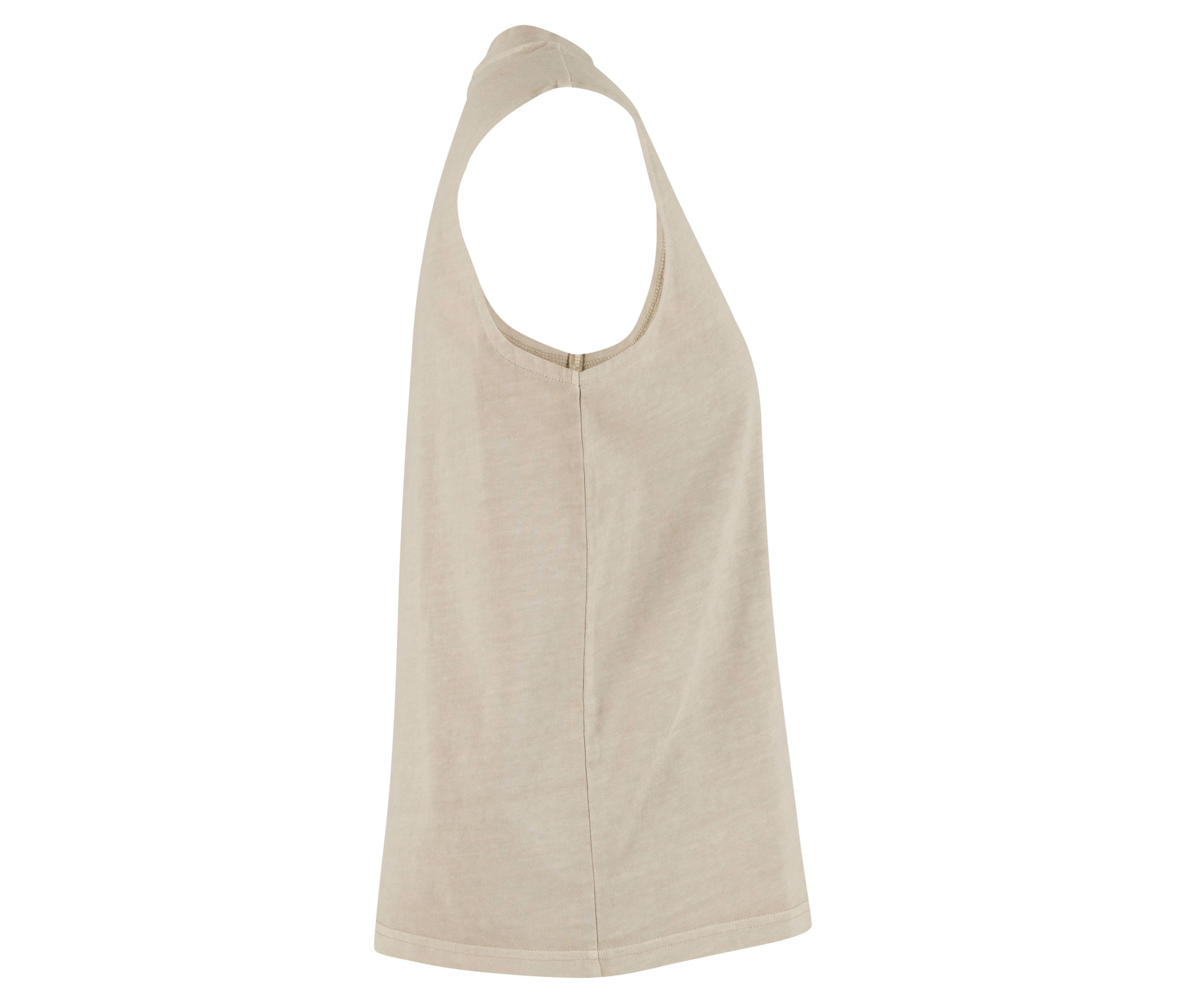 LADIES VINTAGE WASHED SLEEVELESS TEE