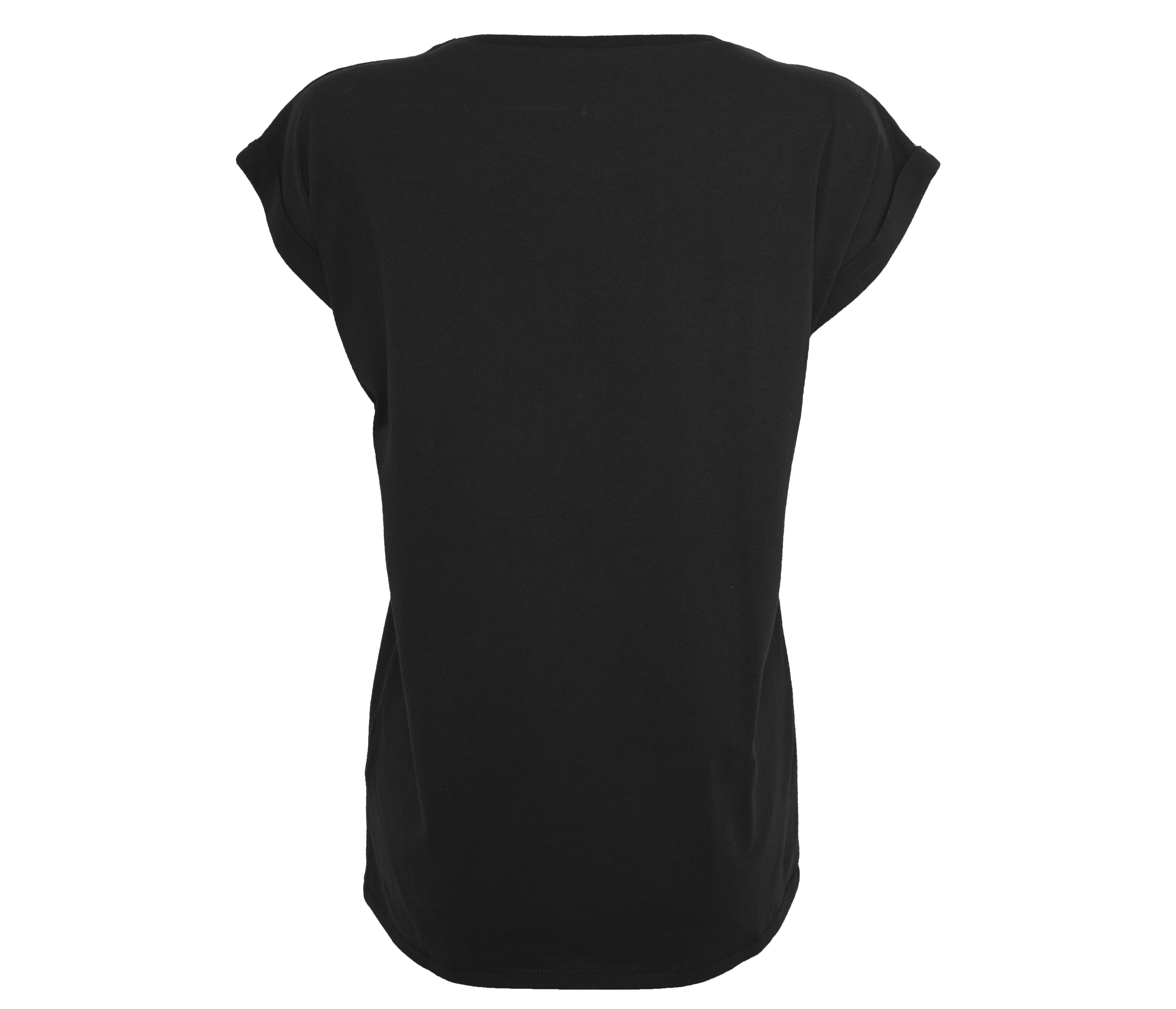 LADIES ORGANIC EXTENDED SHOULDER TEE
