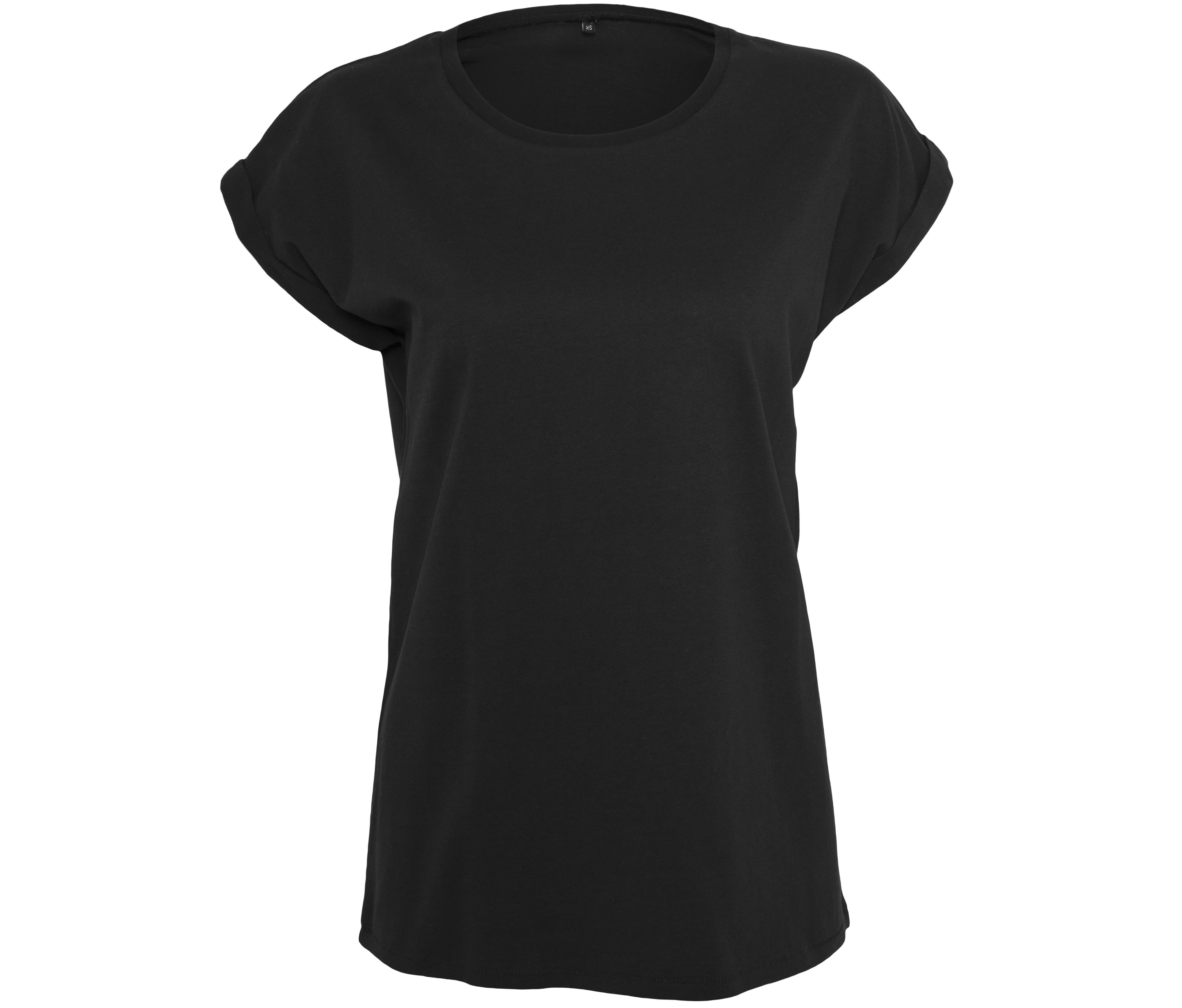 LADIES ORGANIC EXTENDED SHOULDER TEE
