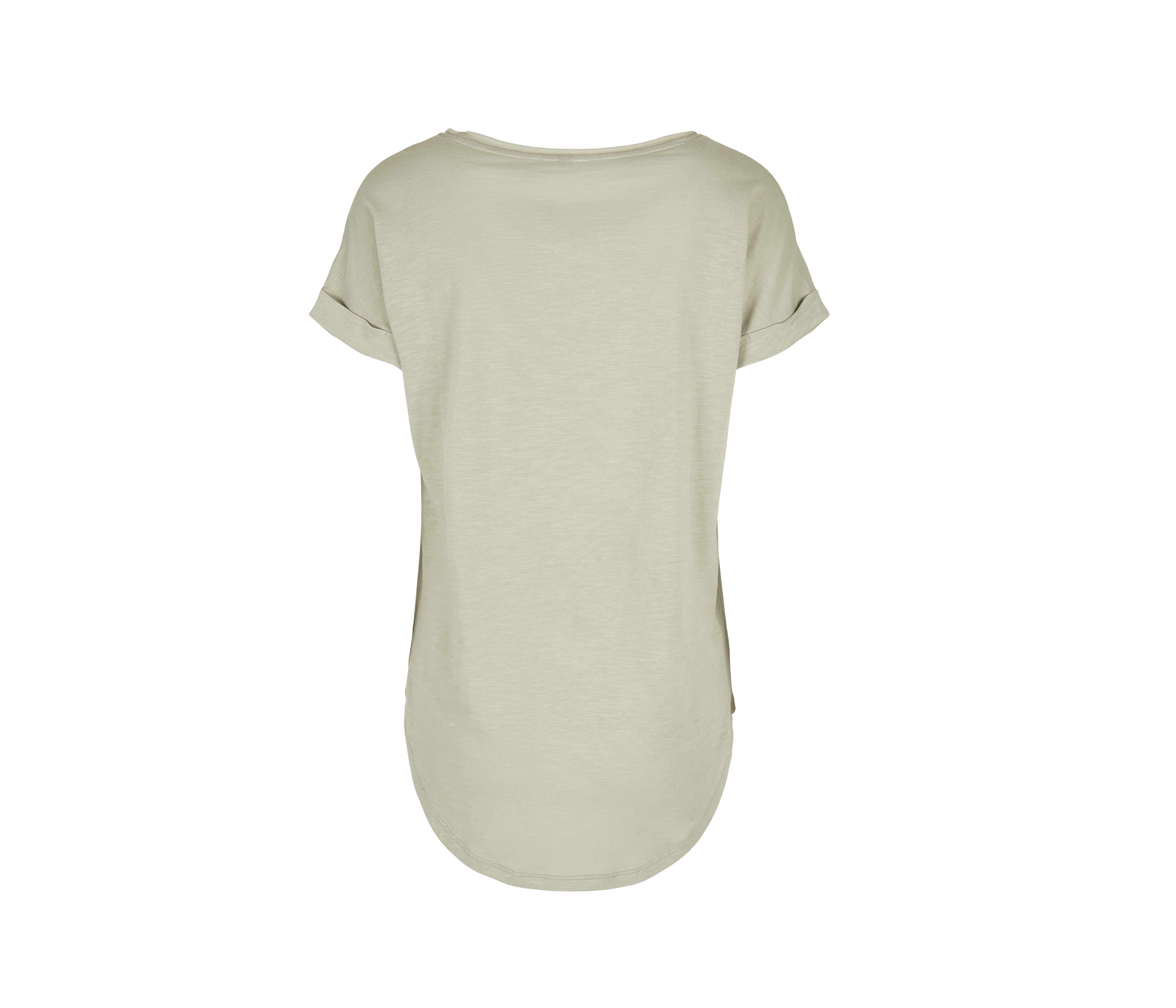 LADIES LONG SLUB TEE