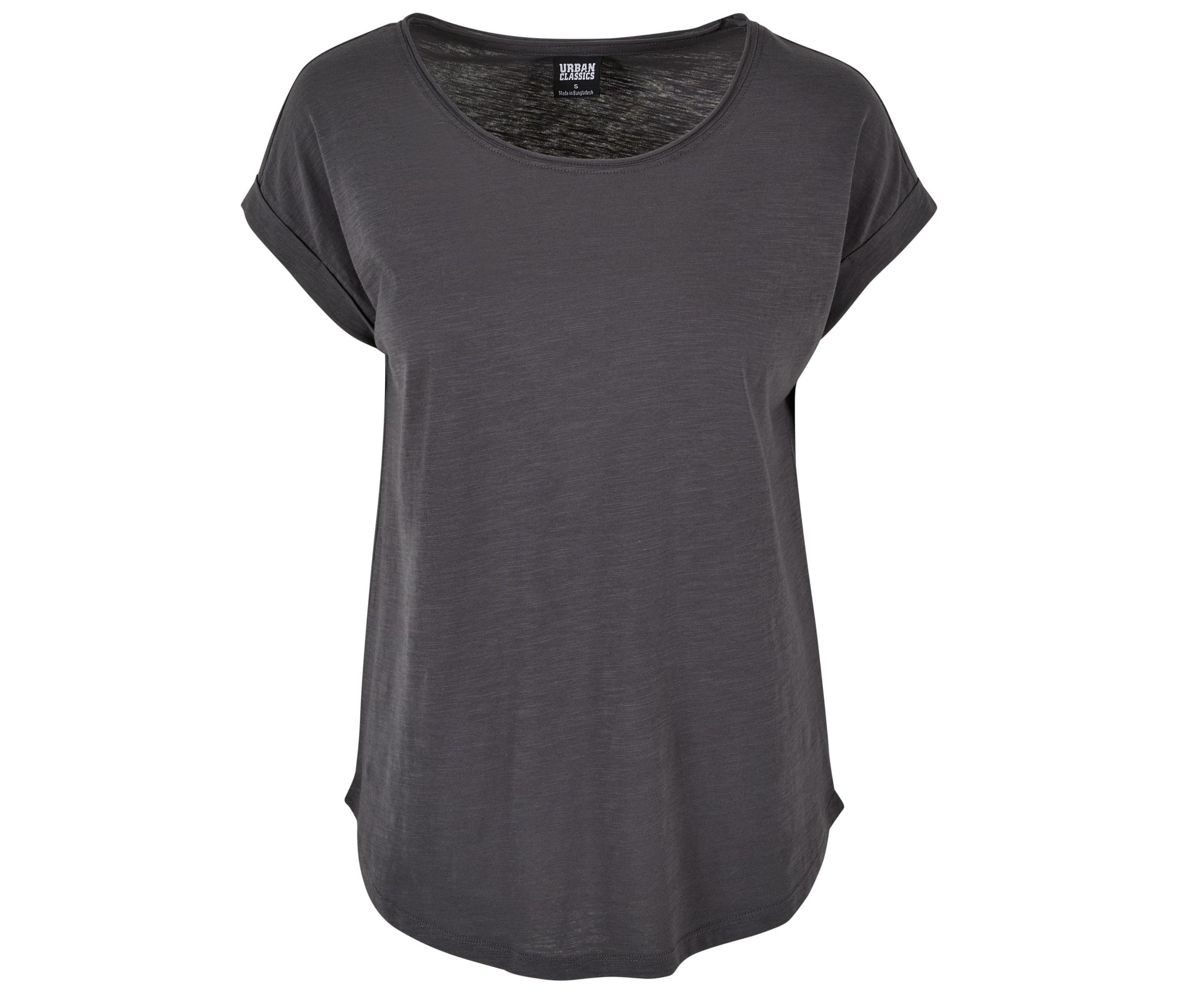 LADIES LONG SLUB TEE