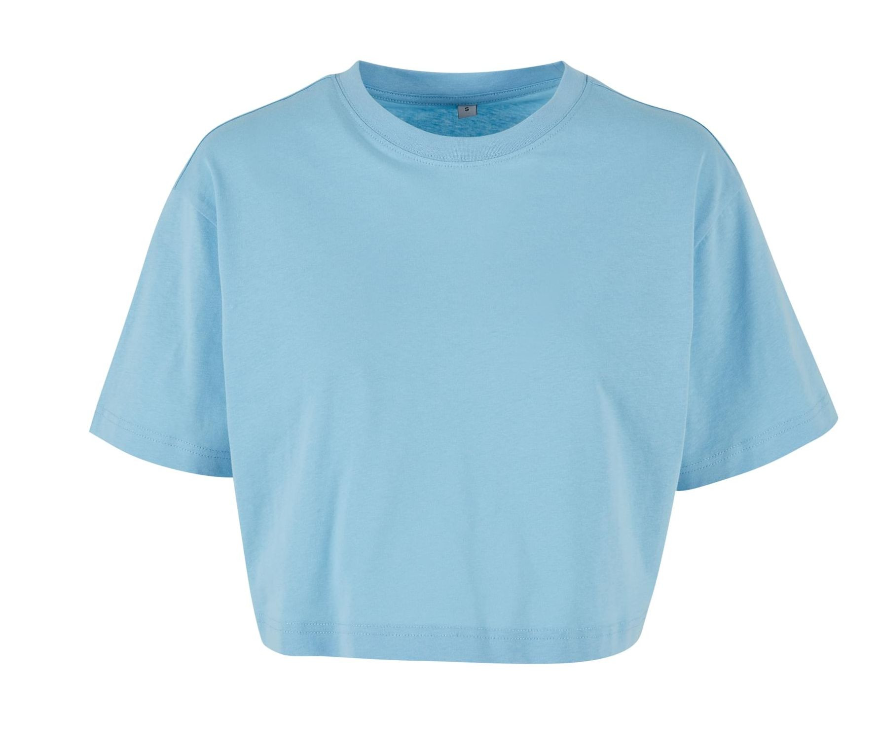 LADIES SHORT OVERSIZED TEE