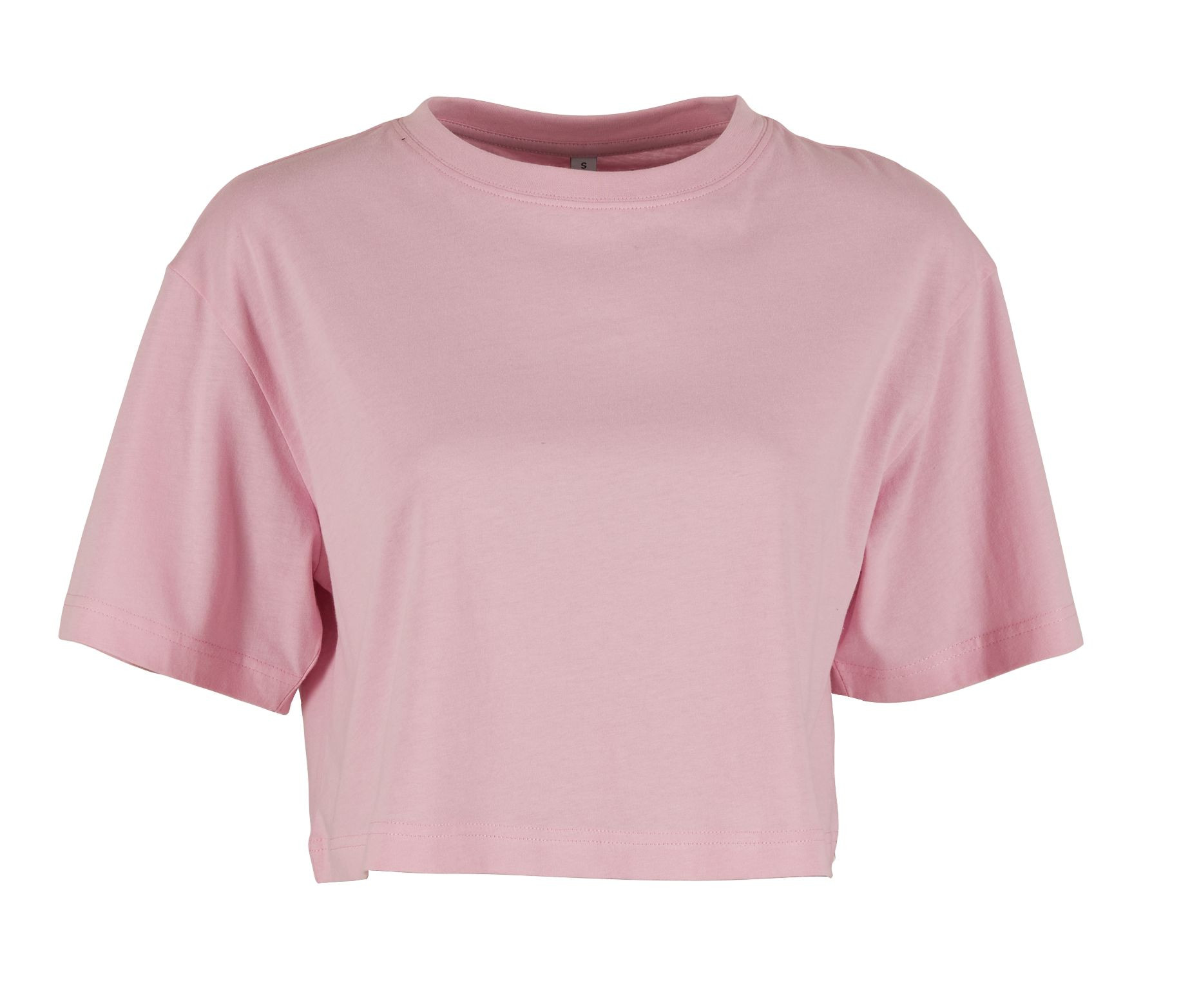LADIES SHORT OVERSIZED TEE