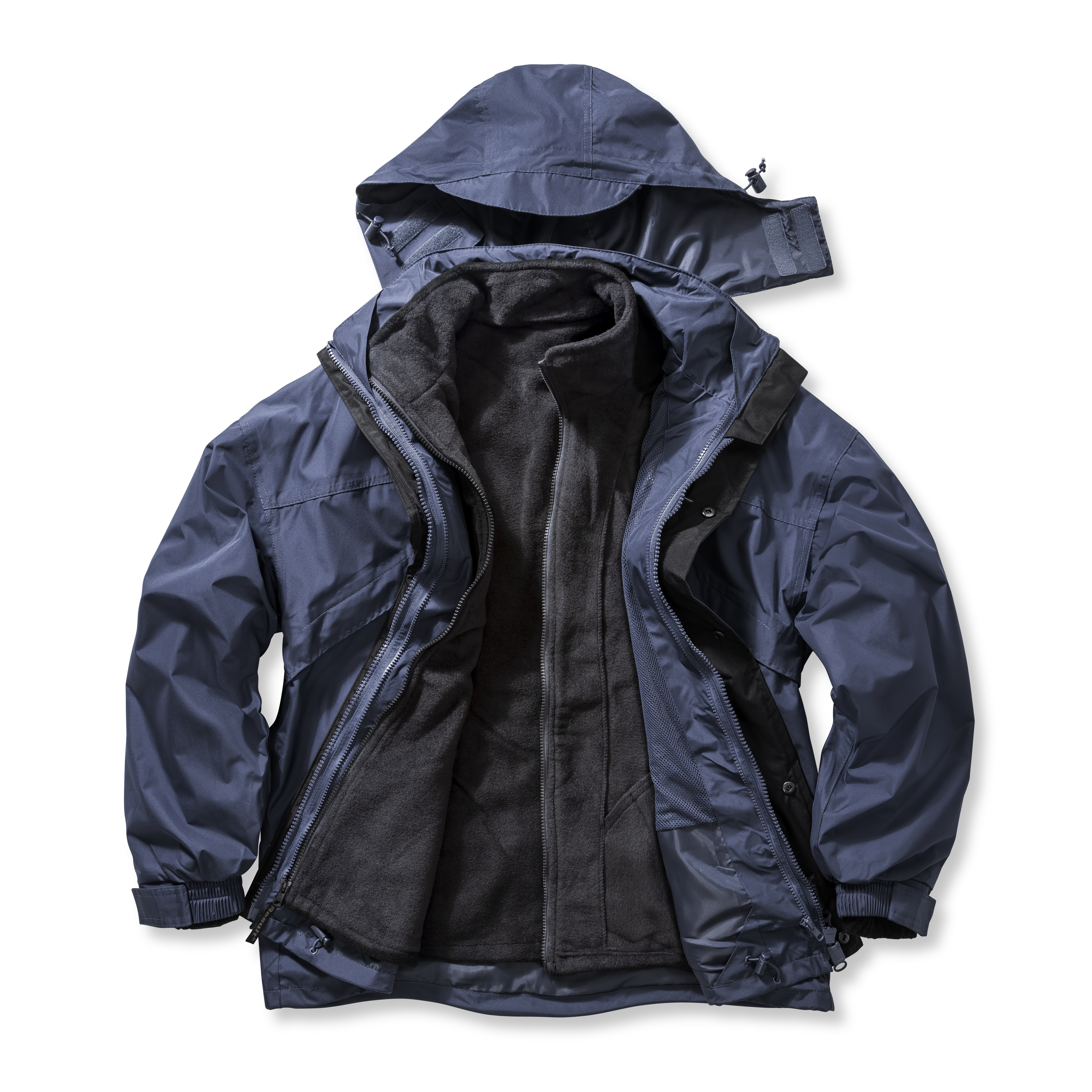 3-IN-1 ZIP AND CLIP JACKET
