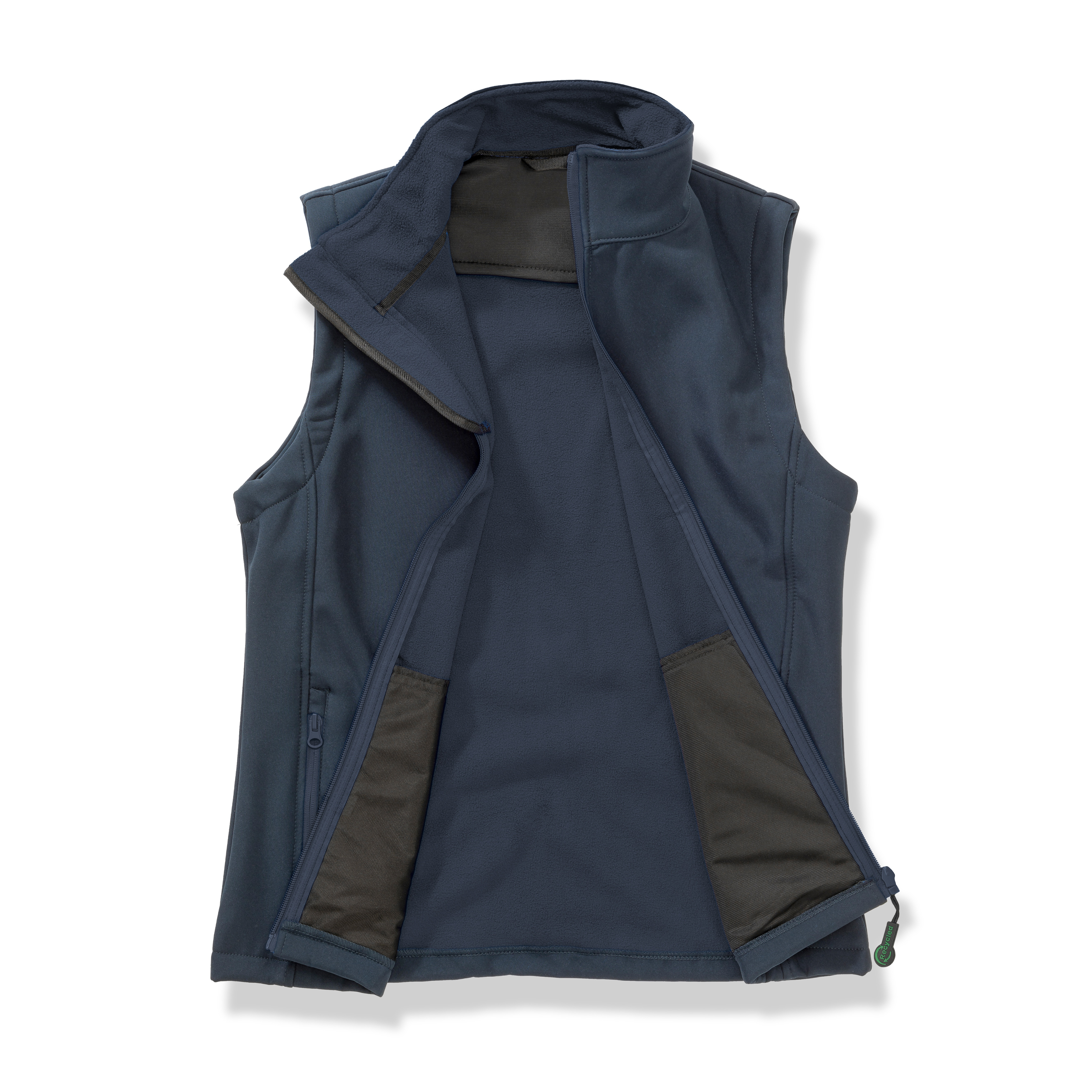 WOMENS PRINTABLE SOFTSHELL BODYWARMER