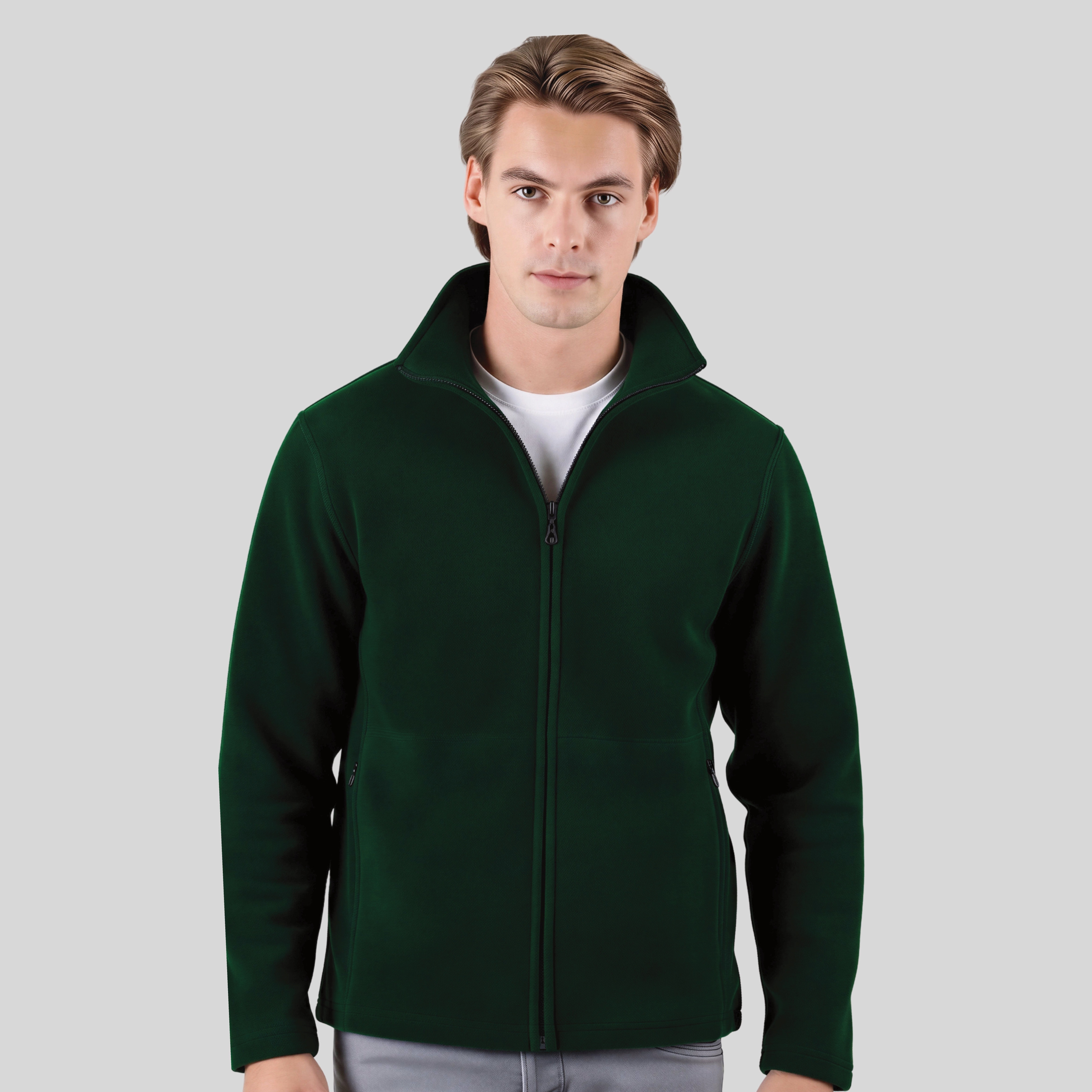 FULL ZIP FLEECE JACKET