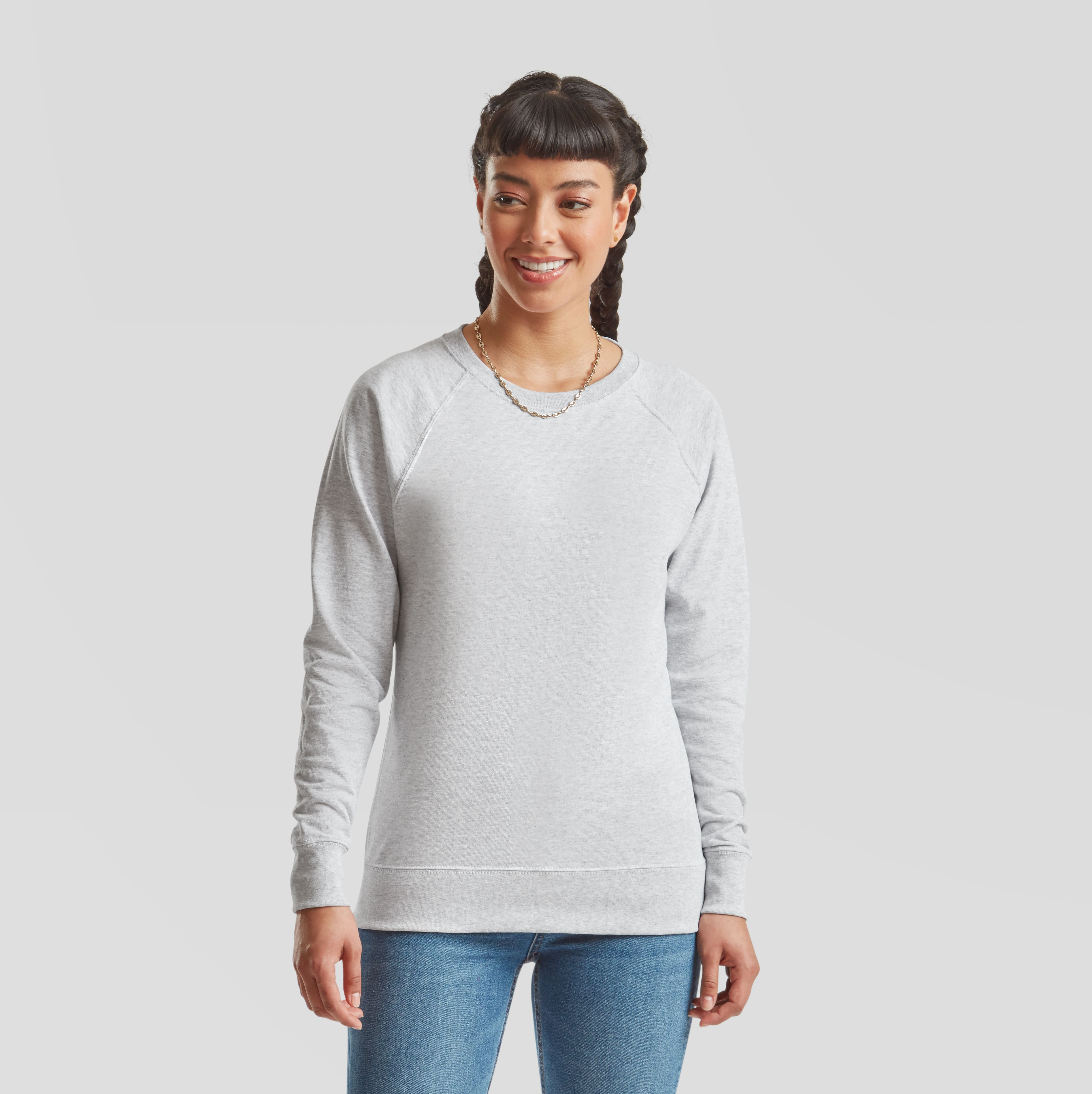LADIES LIGHTWEIGHT RAGLAN SWEAT