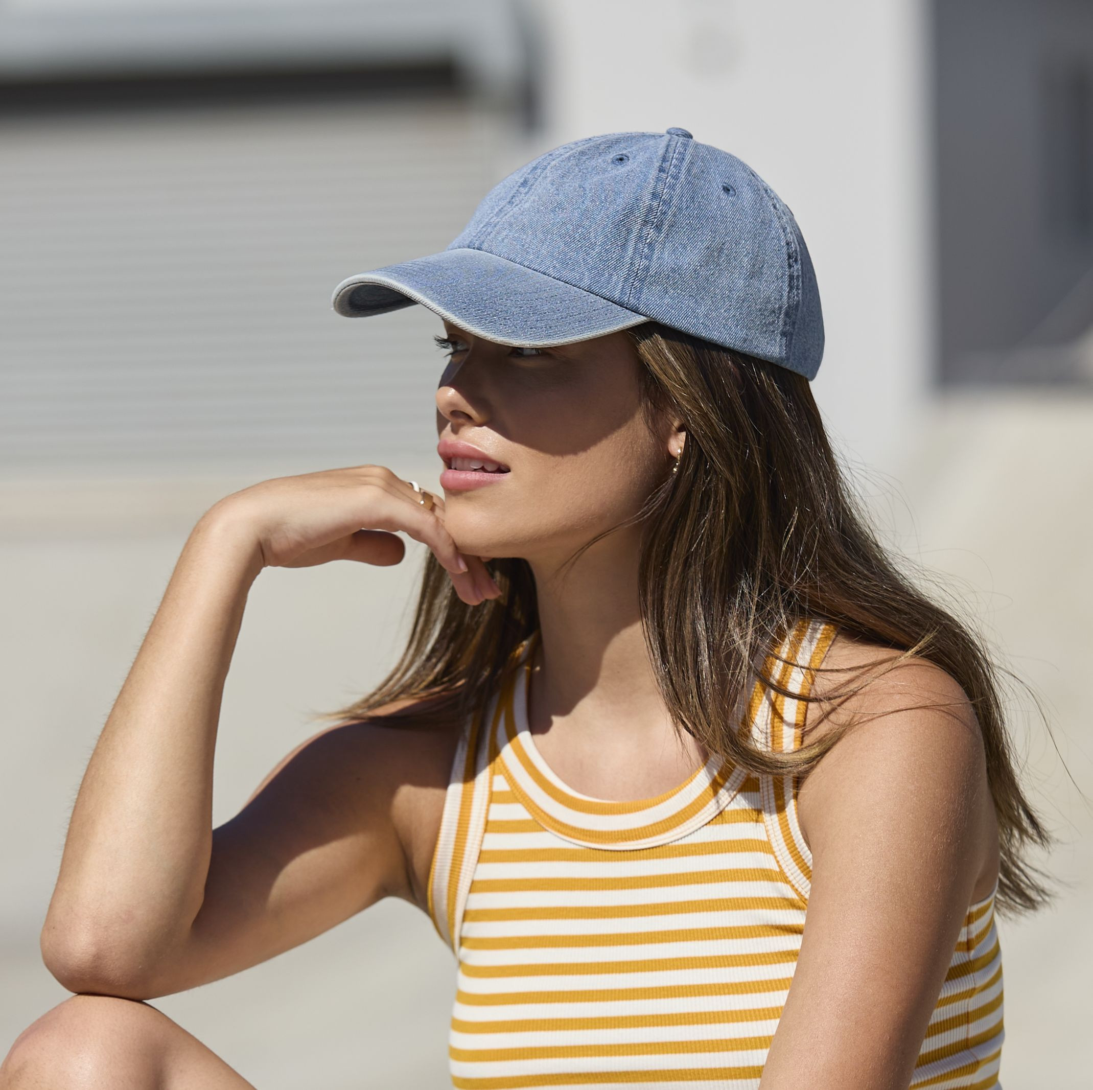 DENIM CAP