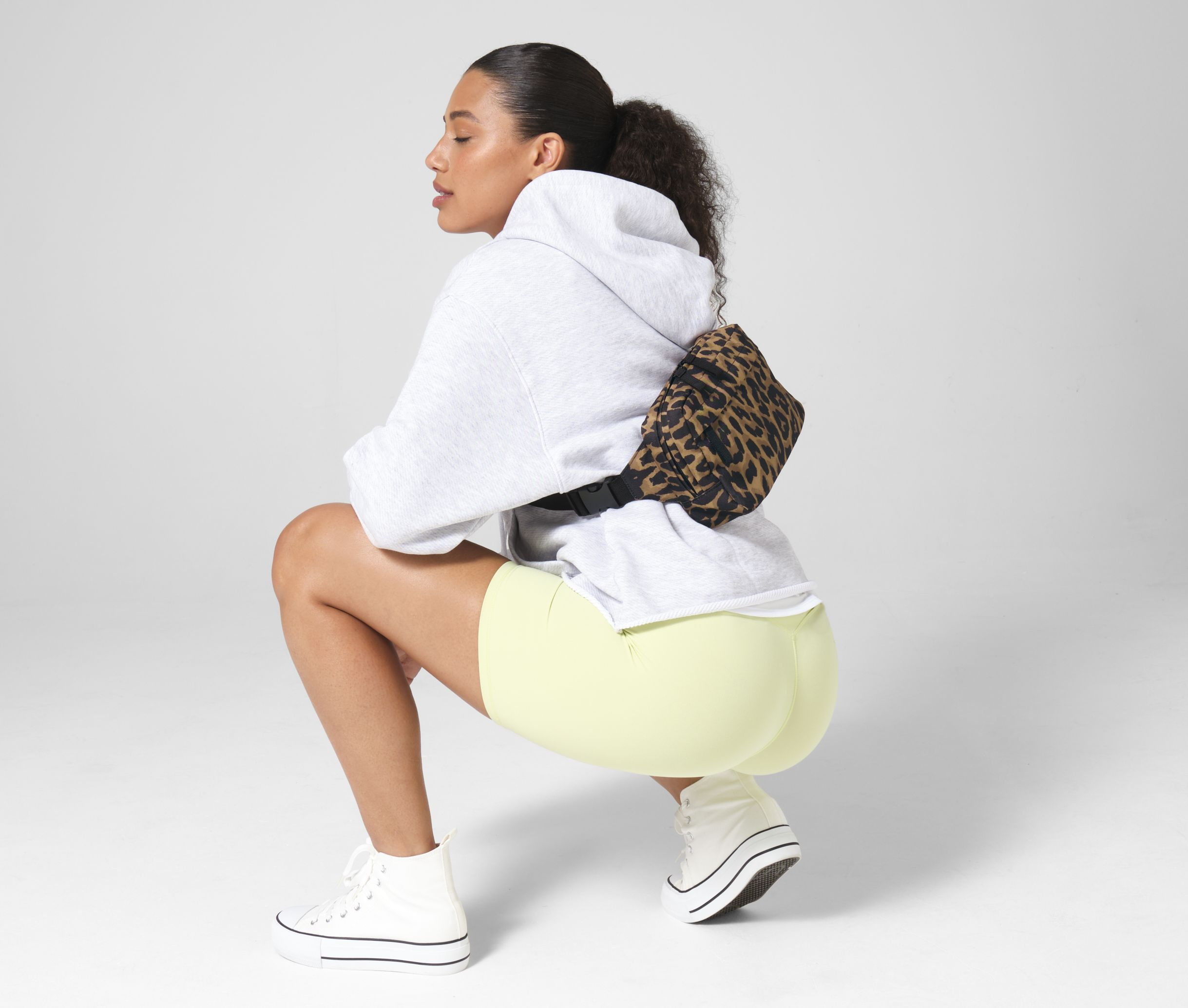 LEOPARD PRINT CROSS BODY BAG