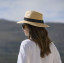 STRAW FEDORA